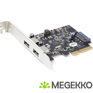 StarTech.com PEXUSB312A3 interfacekaart/-adapter Intern USB, Computers en Software, Verzenden, Nieuw