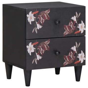 vidaXL Nachtkastje Bruin 40 x 33,5 x 46 cm Massief Mango, Verzenden, Nieuw