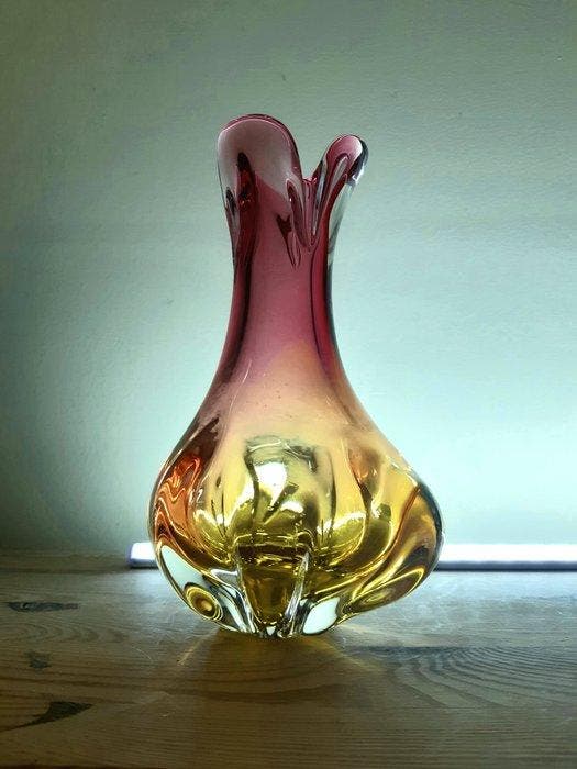 Chribska - Josef Hospodka - Vaas - Glas, Antiquités & Art, Antiquités | Verre & Cristal