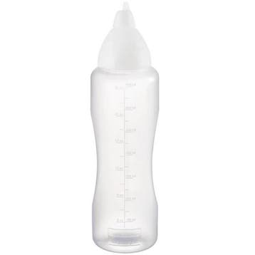 Doseerfles | Kunststof | Transparant | 750ml | Anti-Drup |, Verzenden