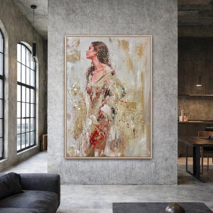 Esty - Guardava Oltre, Antiek en Kunst, Kunst | Schilderijen | Modern