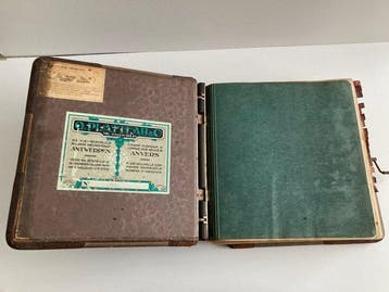 Themacollectie - Antiek handgeschreven grootboek uit midden, Antiek en Kunst