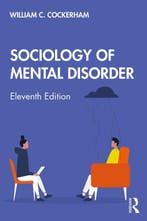Sociology of Mental Disorder 9780367432041, Verzenden, Zo goed als nieuw, William C. Cockerham