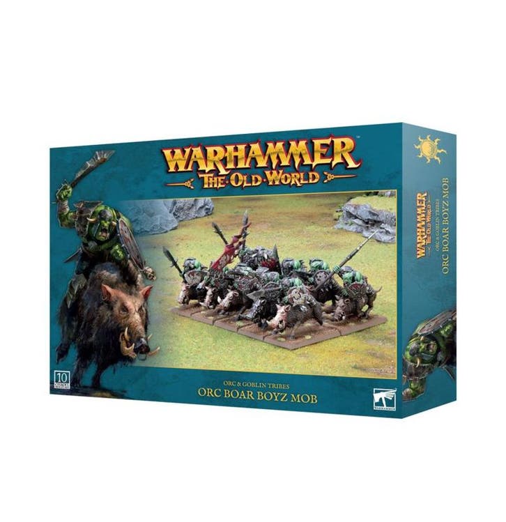 Orc Boar Boyz Mob (warhammer nieuw), Hobby & Loisirs créatifs, Wargaming, Enlèvement ou Envoi