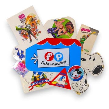 Themacollectie - Cult-lot Stickers: Disney, Barbie, Snoopy,