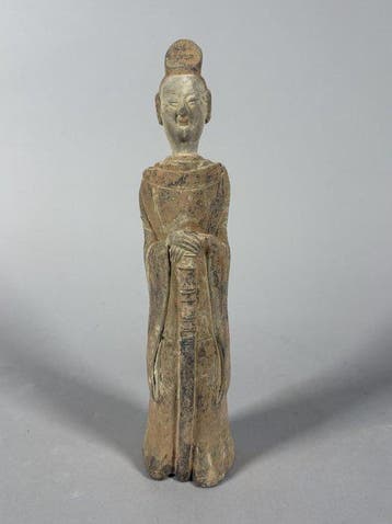 Oud Chinees, Tang-dynastie Terracotta Mingqi - 27 cm