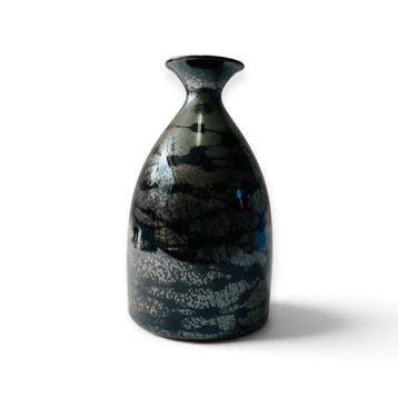 Fujii Shumei Japans sake-set – Tokkuri met twee kopjes,