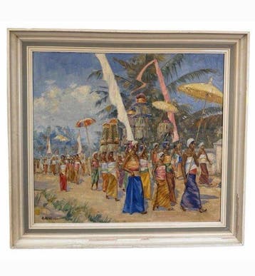 Adriaan Adri Visser (1887-1969) - Feestelijke optocht /