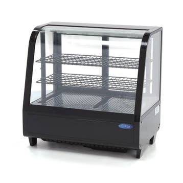 Gebaksvitrine | 2 Schuifdeuren | 97 Liter Capaciteit | 2, Verzenden, Nieuw in verpakking