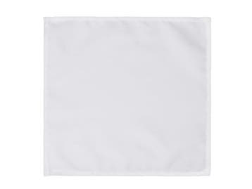 Witte Servetten Stof 35cm 25st, Verzenden, Nieuw