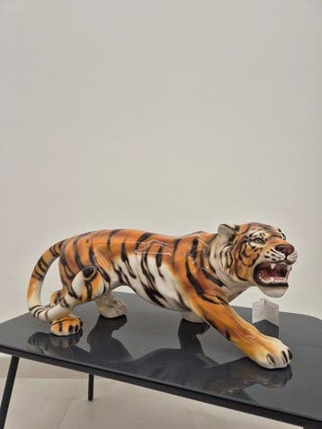 Beeld, Tigre - 69 cm - Keramiek