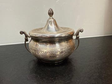 Pot à sucre - Argent - Argent 800 sucrier