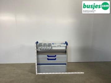 Sortimo staal alu gebruikte bedrijfswagen inrichting (nr 256, Verzenden, Gebruikt