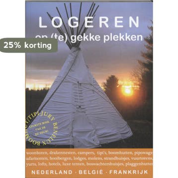 Logeren op (te) gekke plekken in Nederland, België, Verzenden, Zo goed als nieuw, Coen Harleman