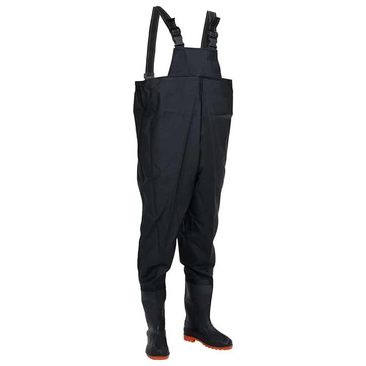 vidaXL Waadpak met laarzen maat 46 zwart, Watersport en Boten, Hengelsport | Algemeen, Nieuw, Verzenden