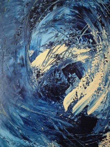Sonja Brzak - Surfing Wave
