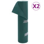 vidaXL Vliesdoek voor planten 2 rollen 70 g/m² 50x1,6 m, Verzenden