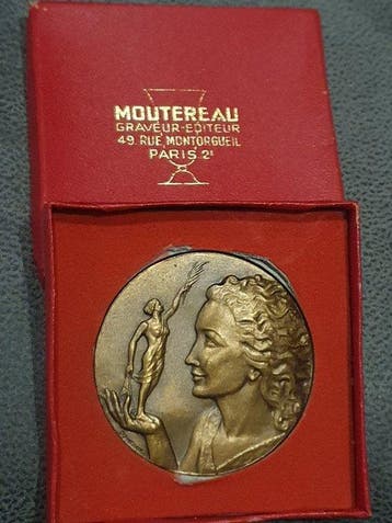 Penning - Georges Contaux - Médaille dart G.Contaux -