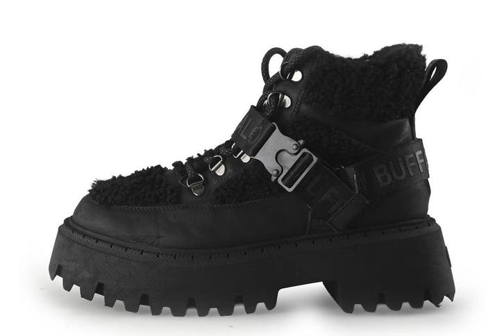 Buffalo Snowboots in maat 40 Zwart, Kleding | Dames, Schoenen, Zwart, Zo goed als nieuw, Snowboots, Verzenden