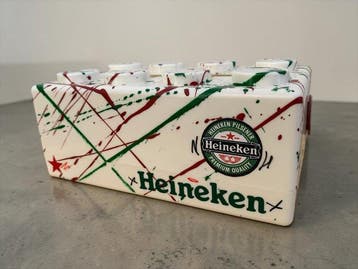 WASE - Figurine-jouet BOX BRIQUE LEGO GÉANTE HEINEKEN - 2020