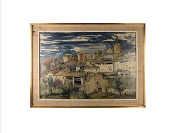 Simolt (XX) - The Village of Pinell de Brai, Antiek en Kunst