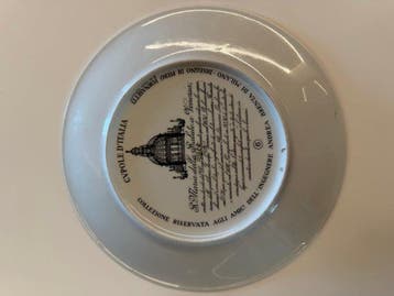 Piero Fornasetti - Plat (6) - Porcelaine, Antiek en Kunst