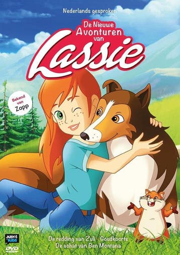 Lassie - de tekenfilm (dvd tweedehands film), Ophalen of Verzenden