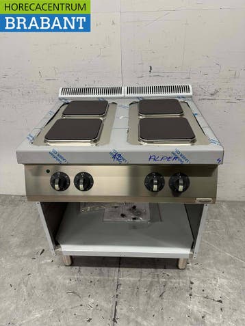 Acier inoxydable Electrolux Cuisinière électrique à 4 feux, Verzenden
