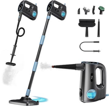 Olvy 14-in-1 Stoomreiniger - Dweilfunctie - Touchscreen - 12, Verzenden, Nieuw