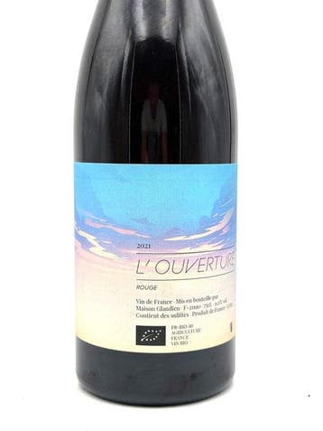 2021 Maison Glandien LOuverture rouge - Bourgogne - 1