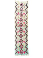 Marokkaanse Boujad Runner Tapijt 75 × 310 cm – Nieuw, Nieuw