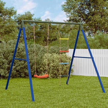 vidaXL Schommelset met schommel en ladder, Kinderen en Baby's, Verzenden, Nieuw