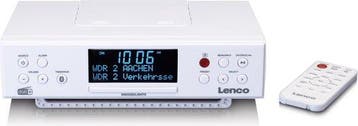 Lenco Keukenradio - DAB en FM Radio met Bluetooth - KCR-190W, Huis en Inrichting, Verzenden, Nieuw