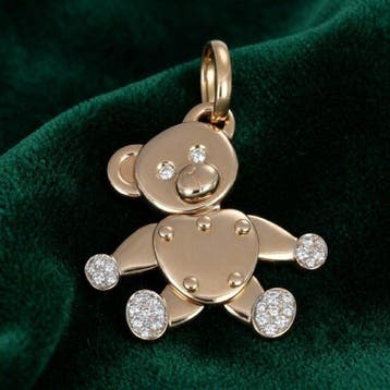 Pomellato - Pendentif - 18 carats Or jaune - 0.15ct. tw., Handtassen en Accessoires