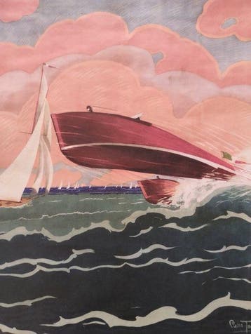 Piero Todeschini - X Fiera di Milano - Mostra della Nautica