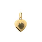Gouden hanger van een hartje (Hanger of bedel), Handtassen en Accessoires, Bedels, Ophalen of Verzenden, Gebruikt, Goud, Overige merken
