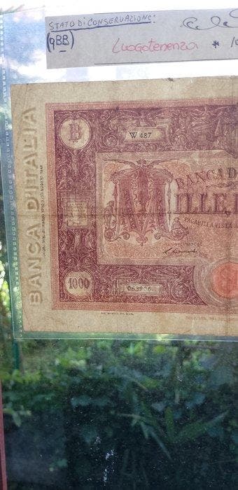 Italië. Lire - 1.000 Lire 21/03/1946 Luogotenenza Grande C