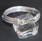 BRACELET 3 rangs chaînes serpent diam 2 mm - 32 gr poinçon, Antiquités & Art