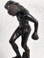 Grand Tour - sculptuur, tanzenden Fauns mit Zimbeln - 35 cm, Antiek en Kunst