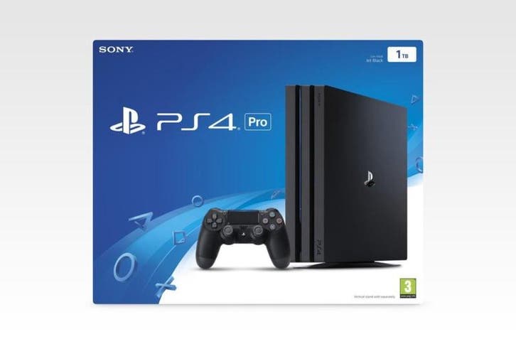 Playstation 4 Pro 1TB + V2 Controller in Doos, Games en Spelcomputers, Spelcomputers | Sony PlayStation 4, Zo goed als nieuw, Ophalen of Verzenden