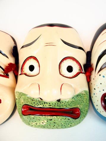 Mask - Hout (Zonder minimumprijs)