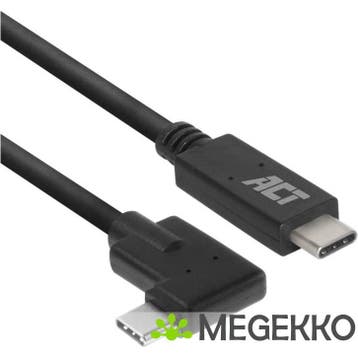 ACT USB 3.0 5Gbps 60W USB Type-C - USB Type-C (haaks, Computers en Software, Verzenden, Nieuw