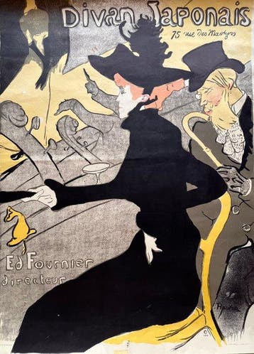 Henri De Toulouse-Lautrec (1864-1901) - Divan Japonais