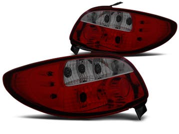 Achterlichten | geschikt voor Peugeot 206 1998- 3d 5d | rood, Verzenden, Nieuw, Peugeot