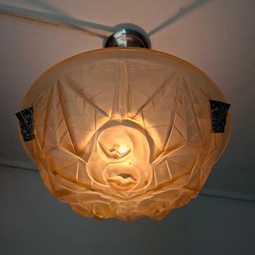 Degué - David Gueron - Lustre - bronze/cuivre nickelé.