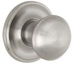 Voordeurknop Paddenstoel 70mm mat nikkel PVD