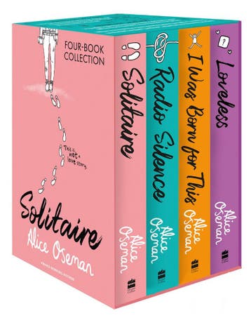 Alice Oseman Four-Book Collection Box Set (Solitaire, Radio, Verzenden, Gelezen, Alice Oseman