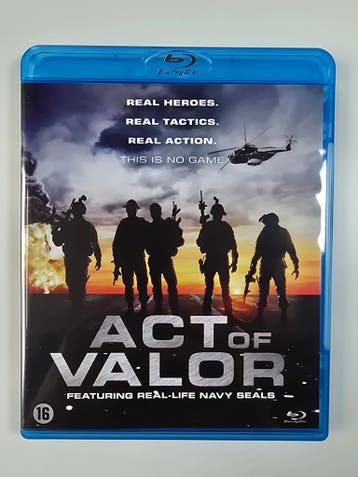 ACT OF VALOR (BLURAY), Cd's en Dvd's, Blu-ray, Gebruikt