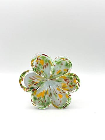 Tafelmiddenstuk (2) - Glas - Bloemen in Kunstglas