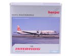 Schaal 1:500 Herpa 510691 Interflug Ilyushin IL-18 Reg. D..., Ophalen of Verzenden